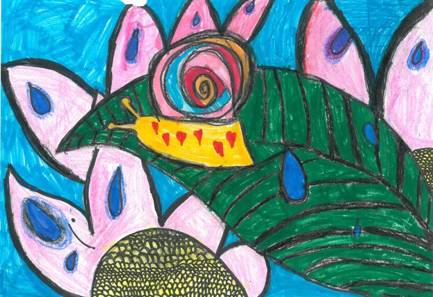 Такмичарски рад 364 Аутор: Софија Ковачевић, 2/3 ОШ ,,Милош Црњански", Београд, Одломак из романа ,,Дечак змај и друге бајке", прича ,,Пуж Влада из Спорограда" Ментор: учитељица Светлана Живковић