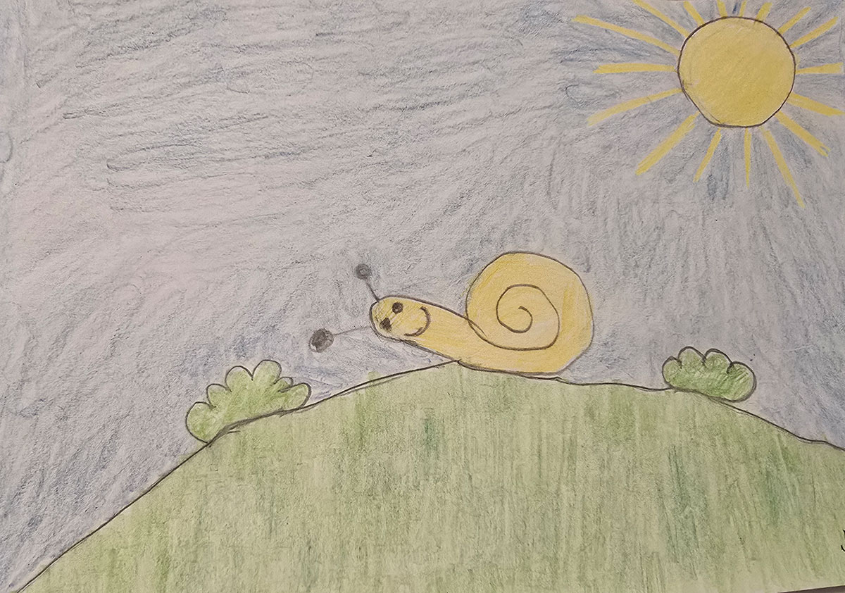 Такмичарски рад 365 Аутор:Лука Живковић, 2/3 ОШ ,,Милош Црњански", Београд, Одломак из романа ,,Дечак змај и друге бајке, прича ,,Пуж Влада из Спорограда" Ментор: учитељица Светлана Живковић