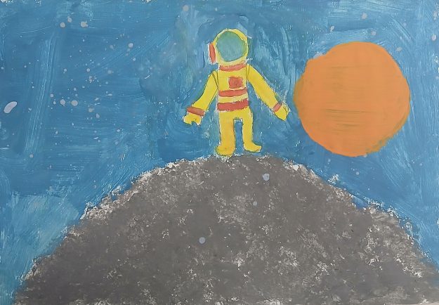 Такмичарски рад 369 Аутор: Лаура Тарата, IV разред ОШ „Мирослав Мика Антић" Нови Сад Одломак из романа „Велика космичка авантура“