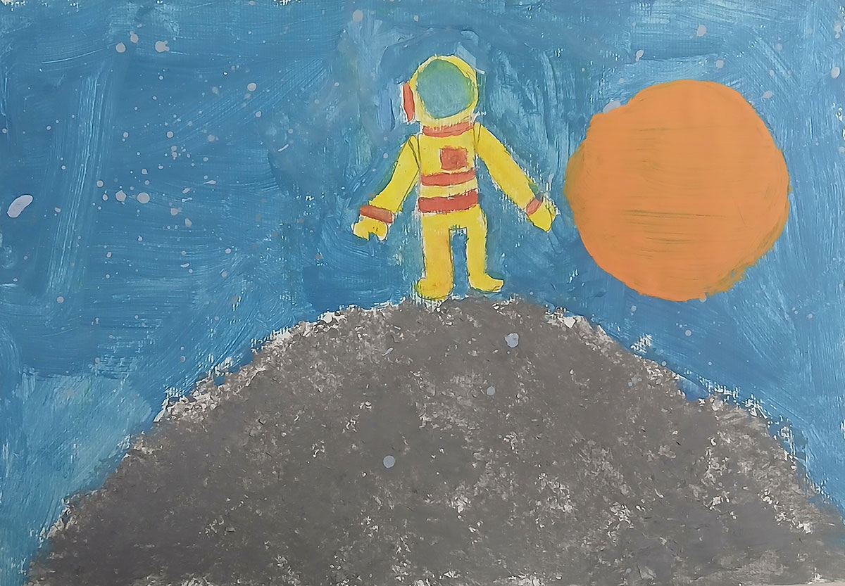 Такмичарски рад 369 Аутор: Лаура Тарата, IV разред ОШ „Мирослав Мика Антић" Нови Сад Одломак из романа „Велика космичка авантура“