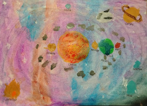 Такмичарски рад 371 Аутор: Булат Мукхаметов 1 а ОШ „Вук Караџић“, Вршац Роман: „Космичка авантура“