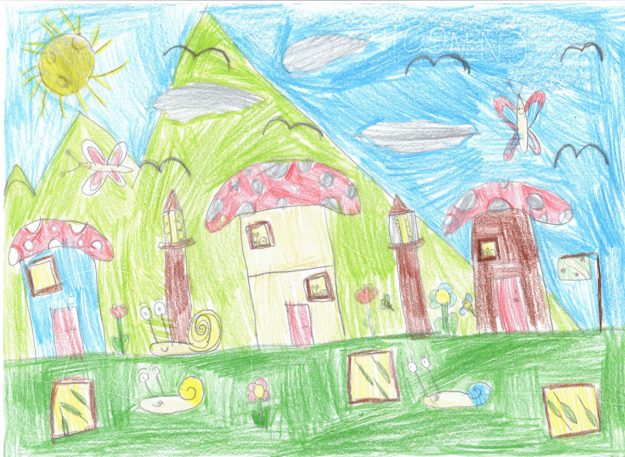 Такмичарски рад 377 Аутор : Милутиновић Симеона , I /2 ОШ " Радоје Домановић " Ниш Oдломак из романа "Дечак змај и друге бајке" , прича Пуж Влада из Спорограда Ментор: учитељица Данијела Тричковић