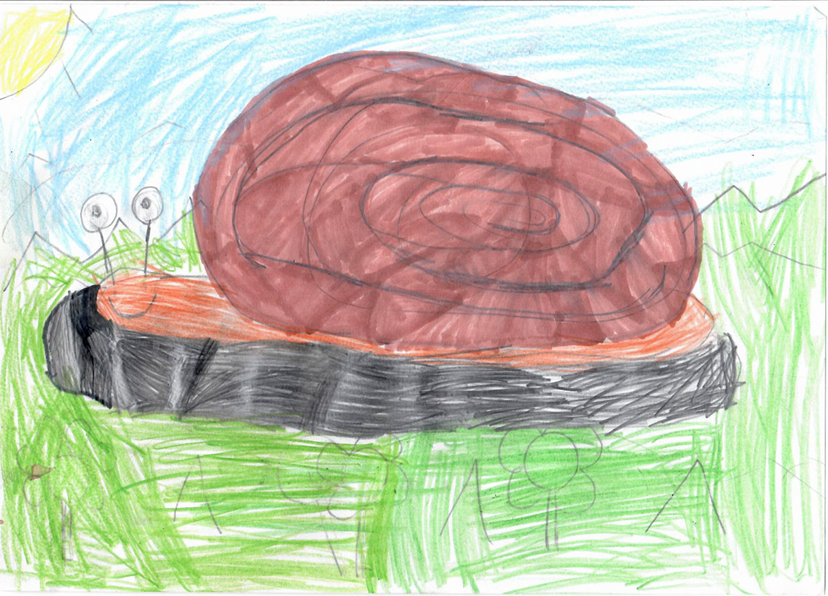 Такмичарски рад 379 Аутор : Жељко Кулић , I /2 ОШ " Радоје Домановић " Ниш Oдломак из романа "Дечак змај и друге бајке" , прича Пуж Влада из Спорограда Ментор: учитељица Данијела Тричковић