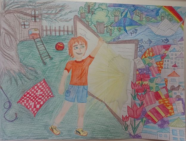 Такмичарски рад 38 Неда Радановић VII-1 ОШ ,,Ђура Јакшић" Зрењанин Одломак из романа "Дечак који је путовао кроз романе" Сање Стојановић