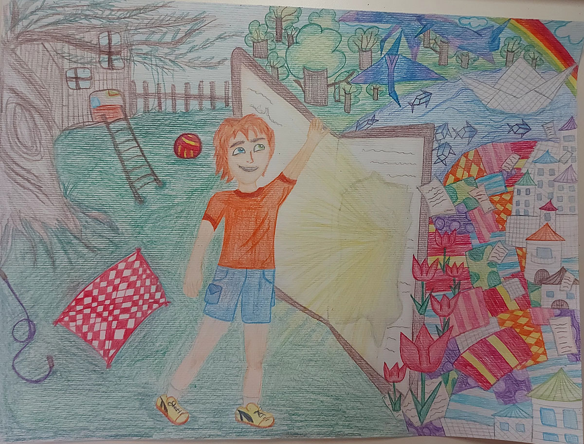 Такмичарски рад 38 Неда Радановић VII-1 ОШ ,,Ђура Јакшић" Зрењанин Одломак из романа "Дечак који је путовао кроз романе" Сање Стојановић