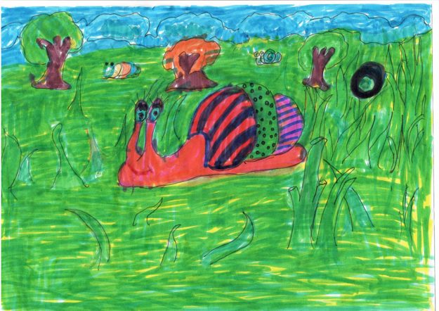 Такмичарски рад 380 Аутор Аутор : Стефан Николић , I /2 ОШ " Радоје Домановић " Ниш Oдломак из романа "Дечак змај и друге бајке" , прича Пуж Влада из Спорограда Ментор: учитељица Данијела Тричковић