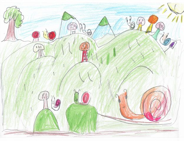 Такмичарски рад 384 Аутор : Ђурђиа Марковић, I /2 ОШ " Радоје Домановић " Ниш Oдломак из романа "Дечак змај и друге бајке" , прича Пуж Влада из Спорограда Ментор: учитељица Данијела Тричковић