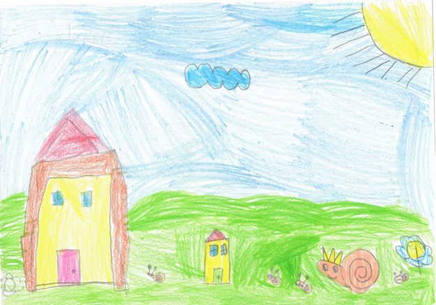 Такмичарски рад 385 Аутор : Маша Стаменковић, I /2 ОШ " Радоје Домановић " Ниш Oдломак из романа "Дечак змај и друге бајке" , прича Пуж Влада из Спорограда Ментор: учитељица Данијела Тричковић