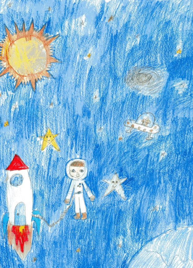 Такмичарски рад 392 Аутор: Милица Марковић 3/2 Школа: ОШ „Милинко Кушић“, Ивањица Роман: Велика космичка авантура Ментор: Душица Савић