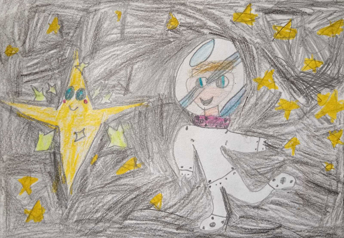 Такмичарски рад 397 Аутор: Исидора Јолић 1/4 ОШ „Павле Савић”, Београд “Велика космичка авантура”, Звездана тајна Ментор: Учитељица Марина Јованов