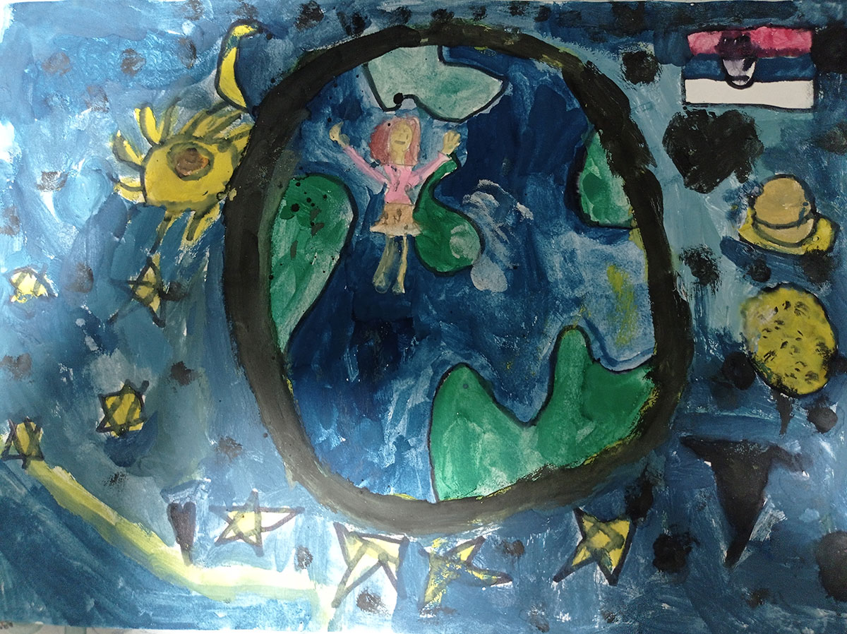 Такмичарски рад 46 Аутор: Кристина Радосављевић I-4 ОШ " ,,Петар Тасић" Лешница Издвојено одељење Ново Село Одломак из романа: „Велика космичка авантура “ Ментор: Снежана Васиљевић, учитељица