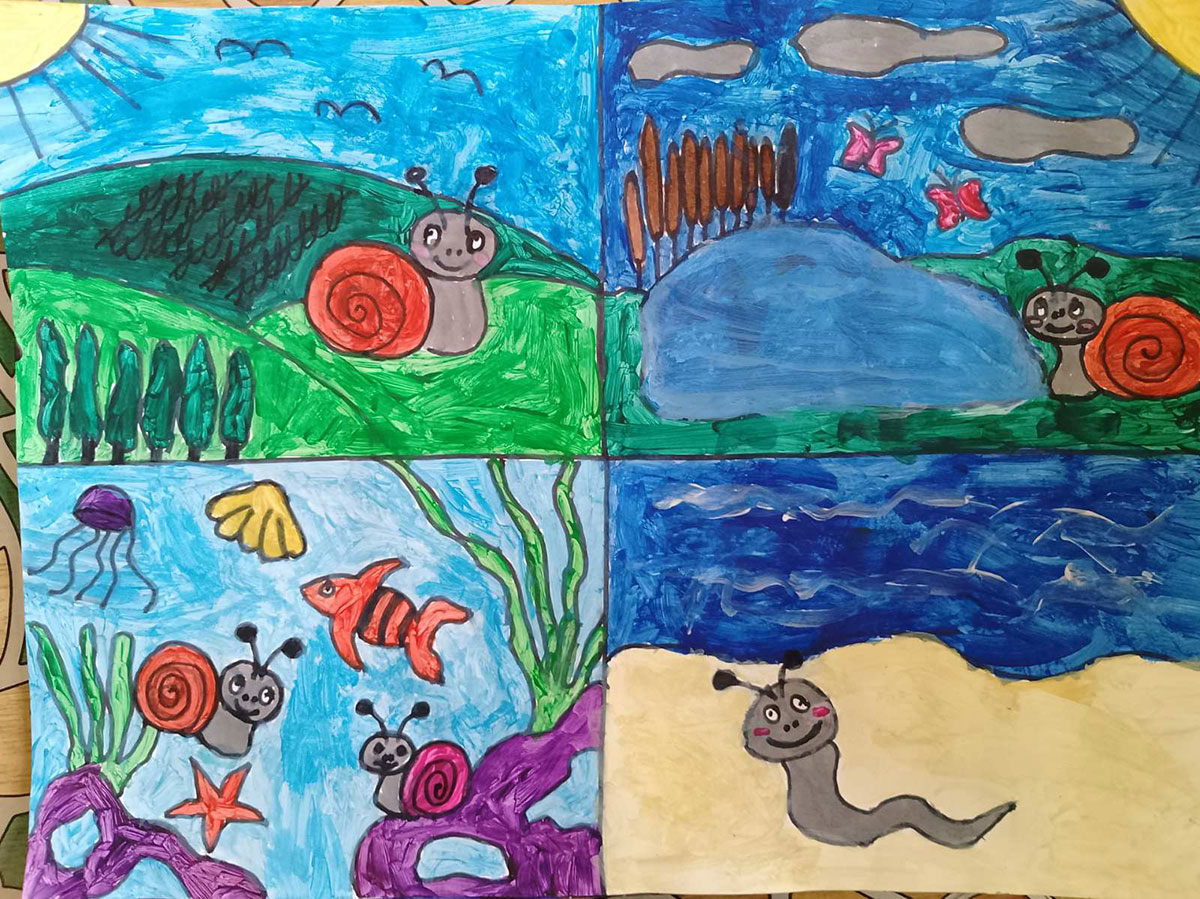 Такмичарски рад 54 Анђа Цековић, 3. разред ОШ „Свети Сава”, Топоница, издвојено одељење у Барама Одломак из романа: „Пужић Влада из Спорограда “ Ментор: Биљана Вуловић, учитељица