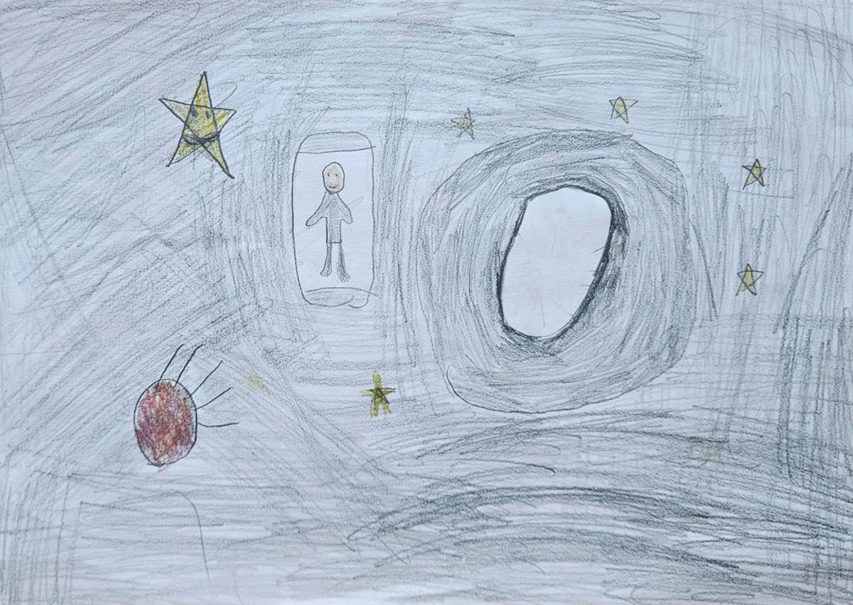 Такмичарски рад 58 Аутор: Вукан Димковић, 2/1 ОШ „Вук Караџић”, Зрењанин Одломак из романа: „Велика космичка авантура “ Ментор: Тамара Михајловић