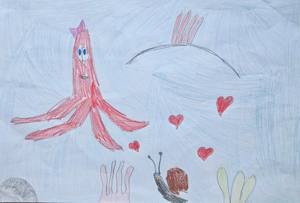 Такмичарски рад 76 Аутор: Михаила Попов, 1/1 ОШ „Вук Караџић”, Зрењанин Романа: „Дечак змај и друге бајке “ Ментор: Тамара Михајловић