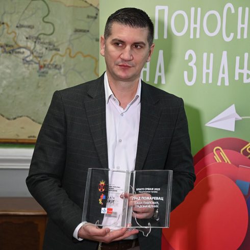 Саша Павловић, градоначелник Пожаревца