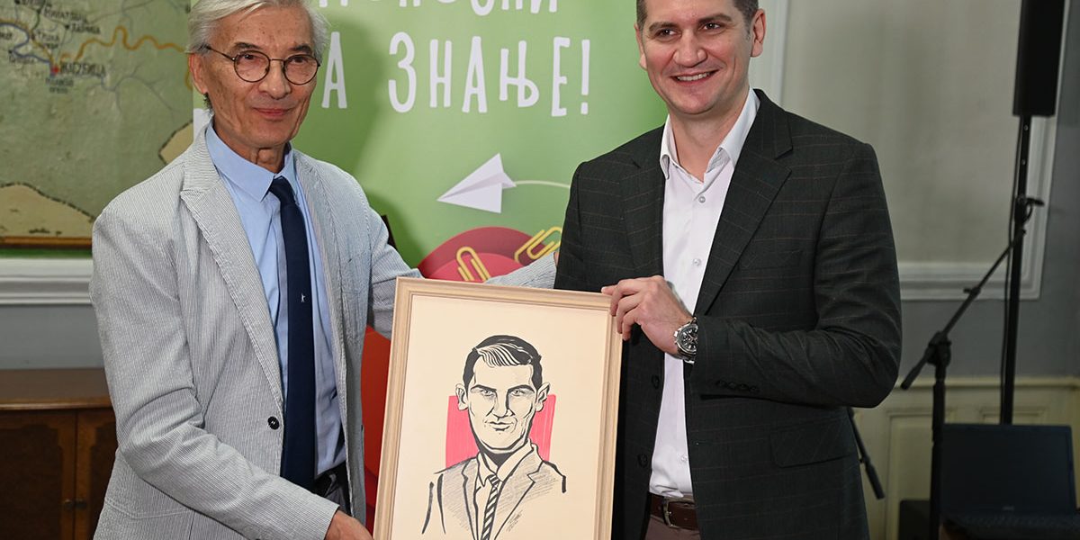 Стеван Ковачевић и Саша Павловић, градоначелник Пожаревца