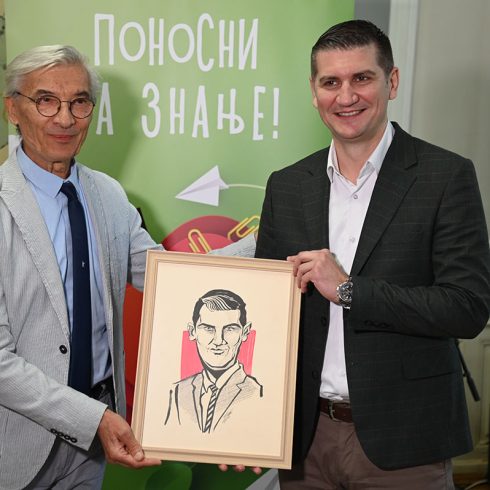 Стеван Ковачевић и Саша Павловић, градоначелник Пожаревца