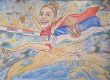 Карикатура 3: Ивана Шпановић Аутор: Нађа Цветковић 7/1, ОШ „Бубањски хероји“, Ниш Ментор: Ивана Вујић